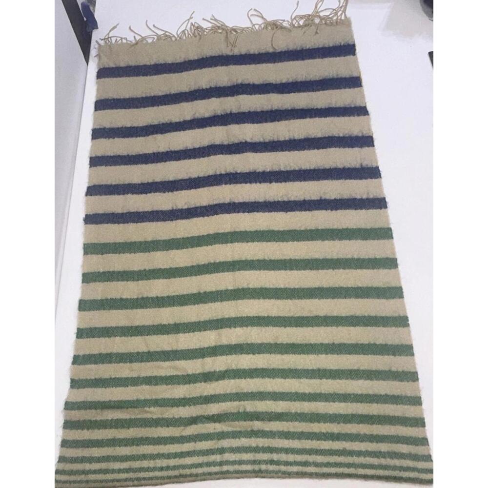 BDG Multicolor Striped Boho Gypsy Traveler Fringe Scarf - Picture 7 of 10